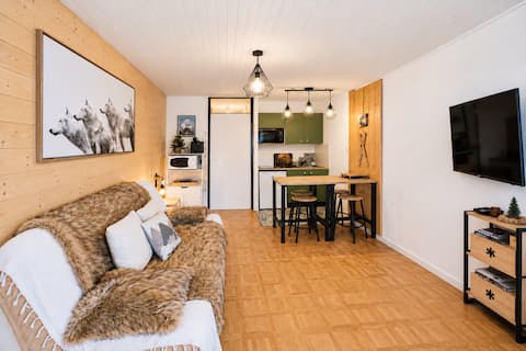 Annonce Airbnb populaire: La den des claux *WiFi* *150 m from the slopes* à Vars