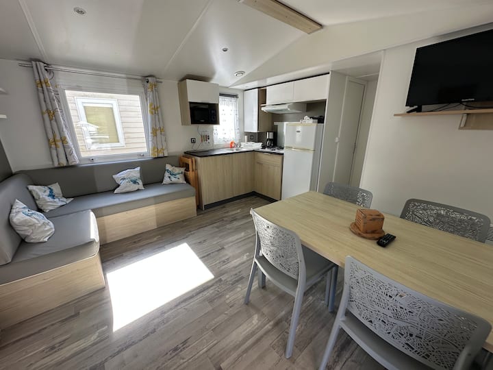 Mobil'home Camping 4* à St-cast - Saint-Cast-le-Guildo