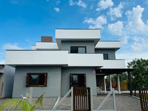 Nice beach house with excellent pool.