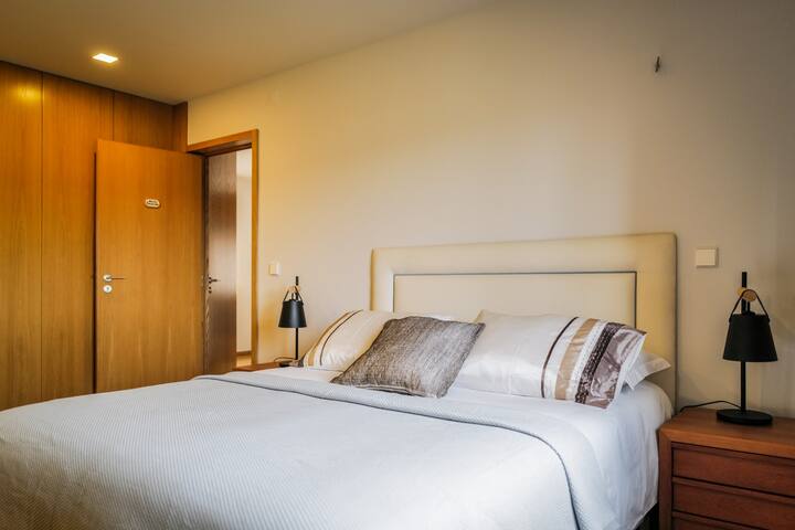 Bedroom 2 with shared bathroom