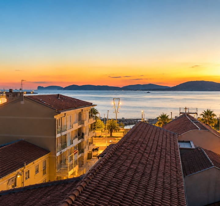 Panoramic Penthouse With Terrace  6 Guests - Alghero