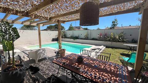 All Villa with pool and garden