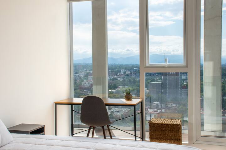 Lux Condesa Penthouse views of Chapultepec Castle gallery image 5