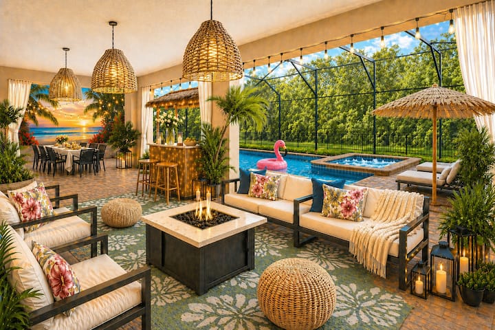 Storey Lake 10br Villa Near Disney, Pool Waterpark - Kissimmee