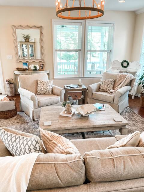 Magnolia Beach: Beachfront/HotTub/GolfCart/Firepit