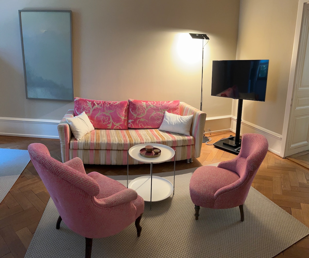 Top performing Airbnb: auPremier - contemporary chic in Jugendstil-Villa in Basel Stadt