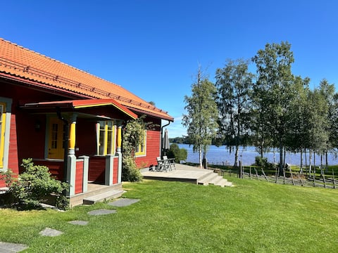 House with lake view