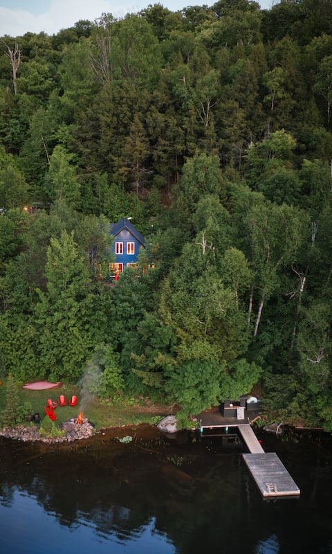 Lakefront Escape w/ Sauna, Hot Tub & Views