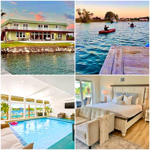 Big Bay Getaway / Sleeps 25+ waterfront Lakehouse