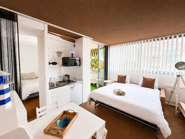 ღ Le Beaufort Balcon, Cocon Cosy & Plage à Pied - Arcachon