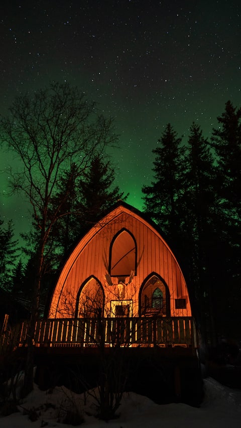 The ArcCabin+NordicSpa w/Sauna, Hot Tub&ColdPlunge