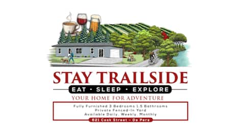 StayTrailside: Eat, Sleep, Explore. Dog Friendly.