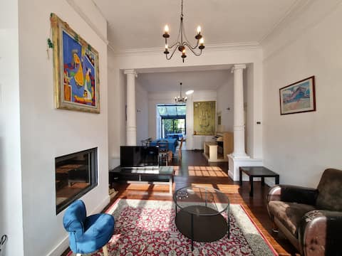 Beautiful house, 4 bedrooms, 1 office and garden