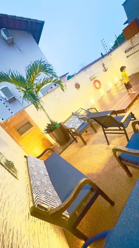 Bicanga House Pool Sea View 50 meters from the beach