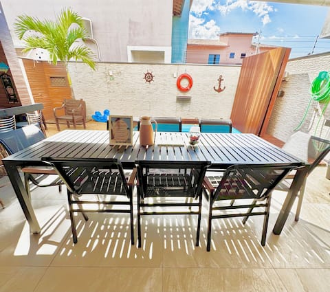 Bicanga House Pool Sea View 50 meters from the beach