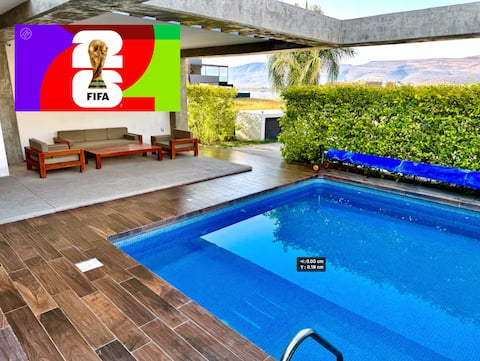 Casa Los Bambús, Laguna Cajititlán