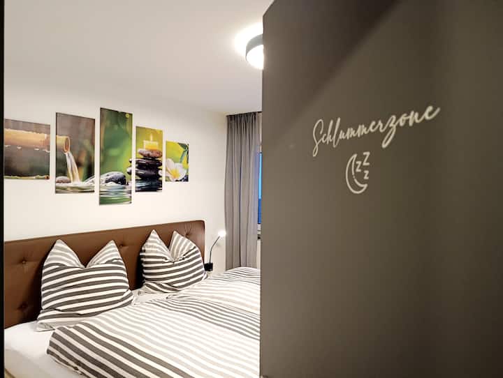 Vista del dormitorio: zona de descanso y refugio para noches de sueño reparador.