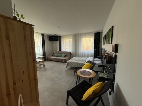 Popular Airbnb listing: Studio apartment at MTP, center, F. VAT in Jeżyce