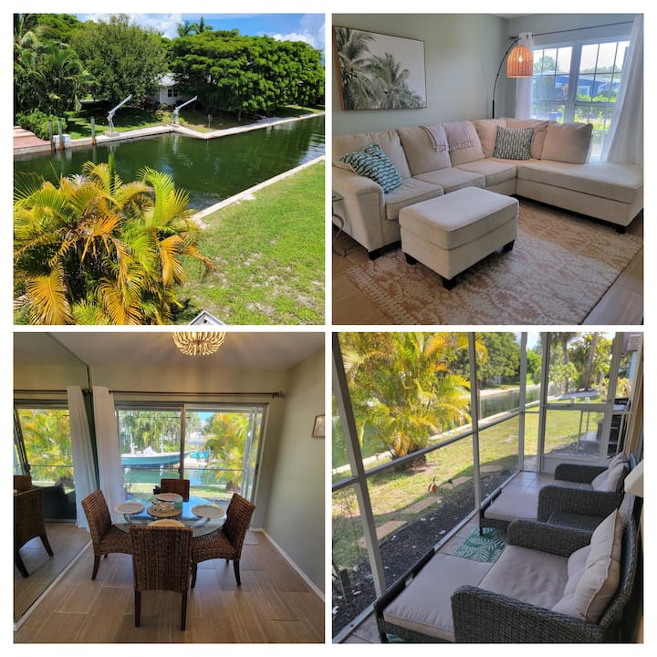 Peaceful Longboat Key Canal Home - Longboat Key, FL
