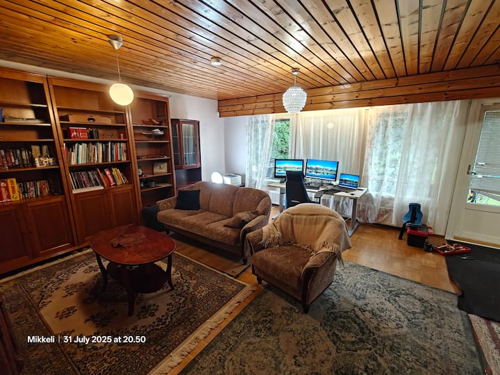 Iso Talo, Sauna Ja 2 Takkaa. - Mikkeli