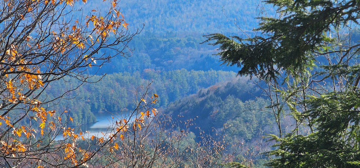 Blue Bear Cottage exterior in the Adirondacks
