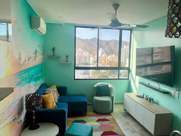 Neuvo Apto De Lujo Smart | 200m De Playa Rodadero - Santa Marta
