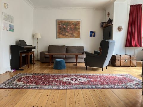 Spacious and cozy flat 20 min from the city center