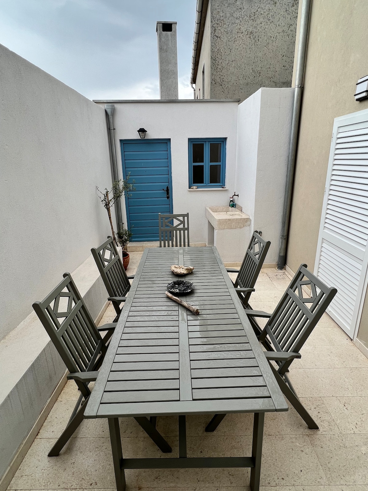 Balcony image 1 at Apartment Festini – Spacious apartment in central Pag in Pag