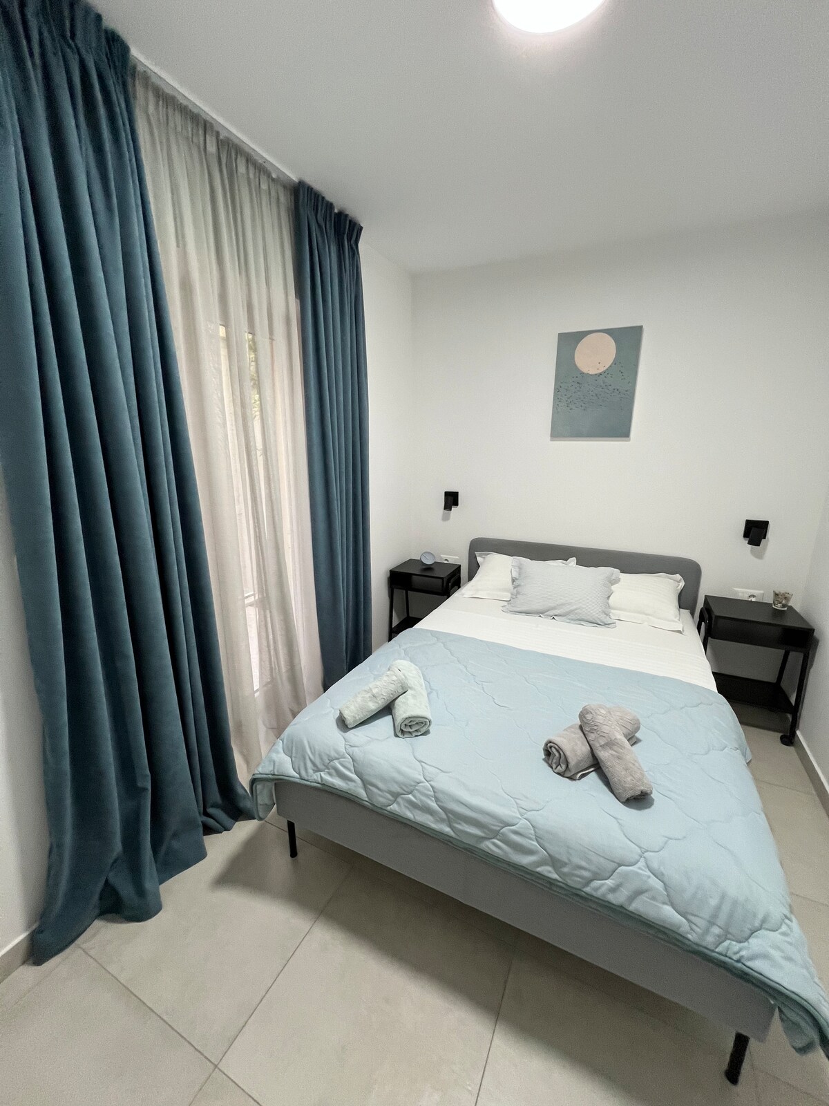 Bedroom 2 image 3 at Apartment Festini – Spacious apartment in central Pag in Pag