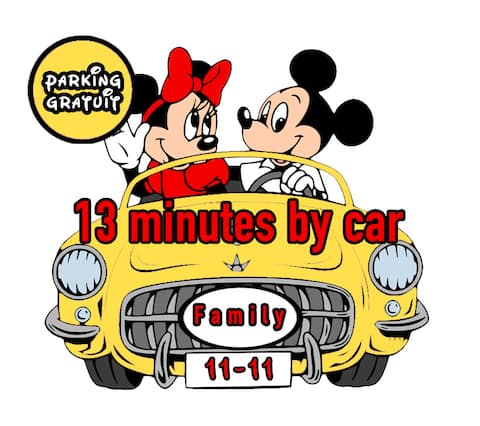 Parking • Family • 4 people • Disneyland