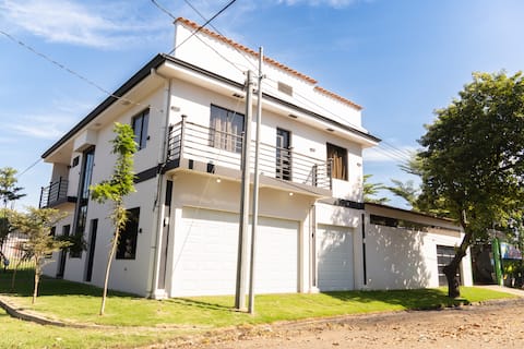 Modern home with a pool !