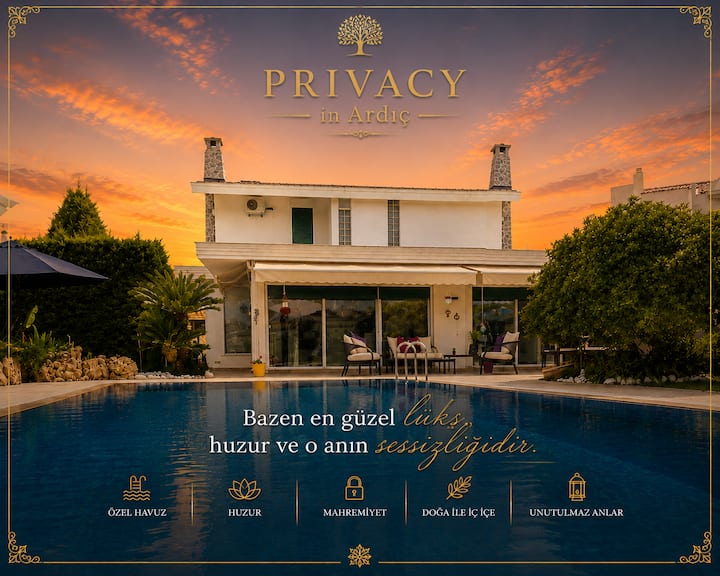 Privacy In Ardic X ÖZel Villa (10 Pax) - Çeşme, Çeşme-Izmir, Türkei
