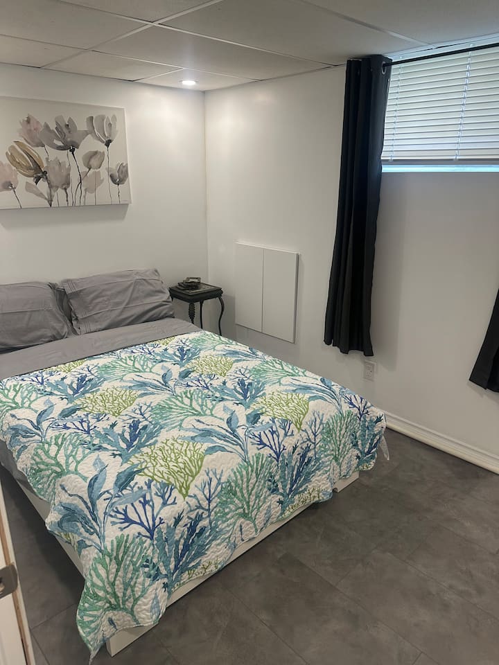 Dormitorio recientemente renovado
