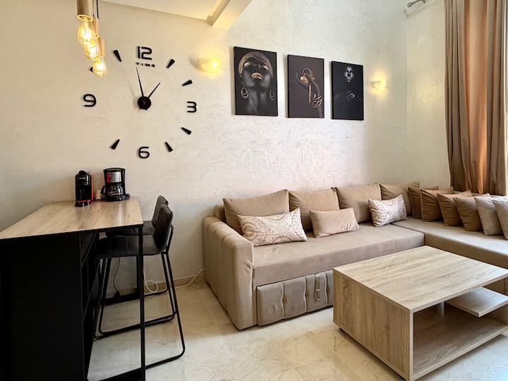 Cosy Duplex Clim Wifi/fibre Piscine Terrasse - Marrakech