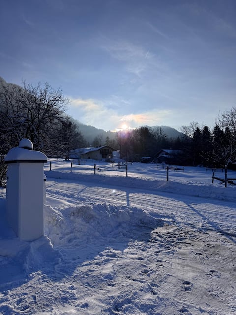 Holiday home with mountain views