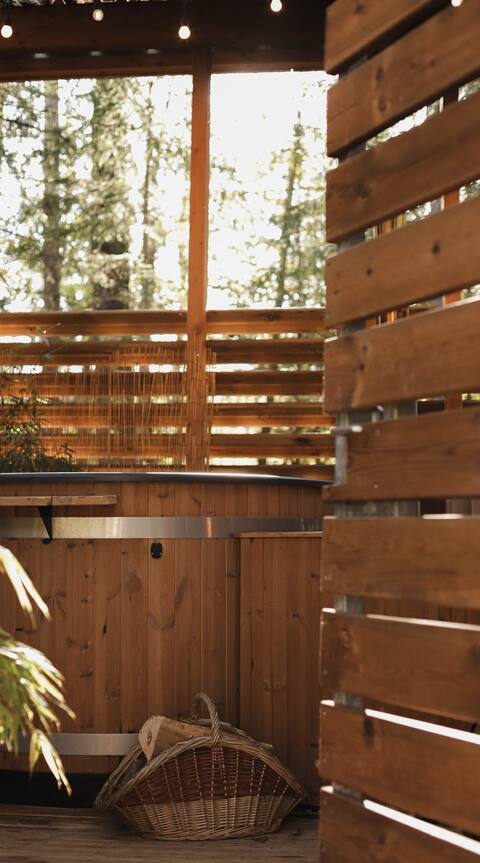 Bernadette Lodge - 2 guests - Private nordic bath