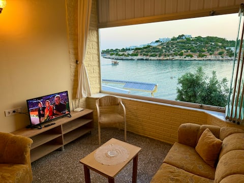 Flat by the sea