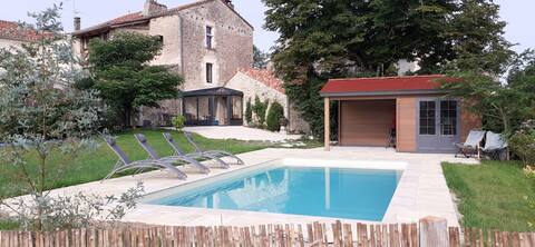 Village house with pool