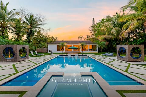 Moroccan Style Villa · Pool & Cabana | BKB Court