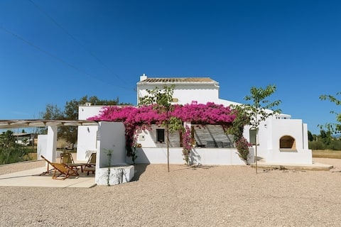 Mas Midó, restored farmhouse in the Ebro Delta
