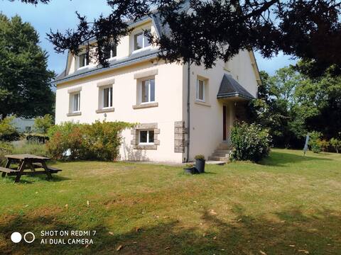 Large family home in a green setting