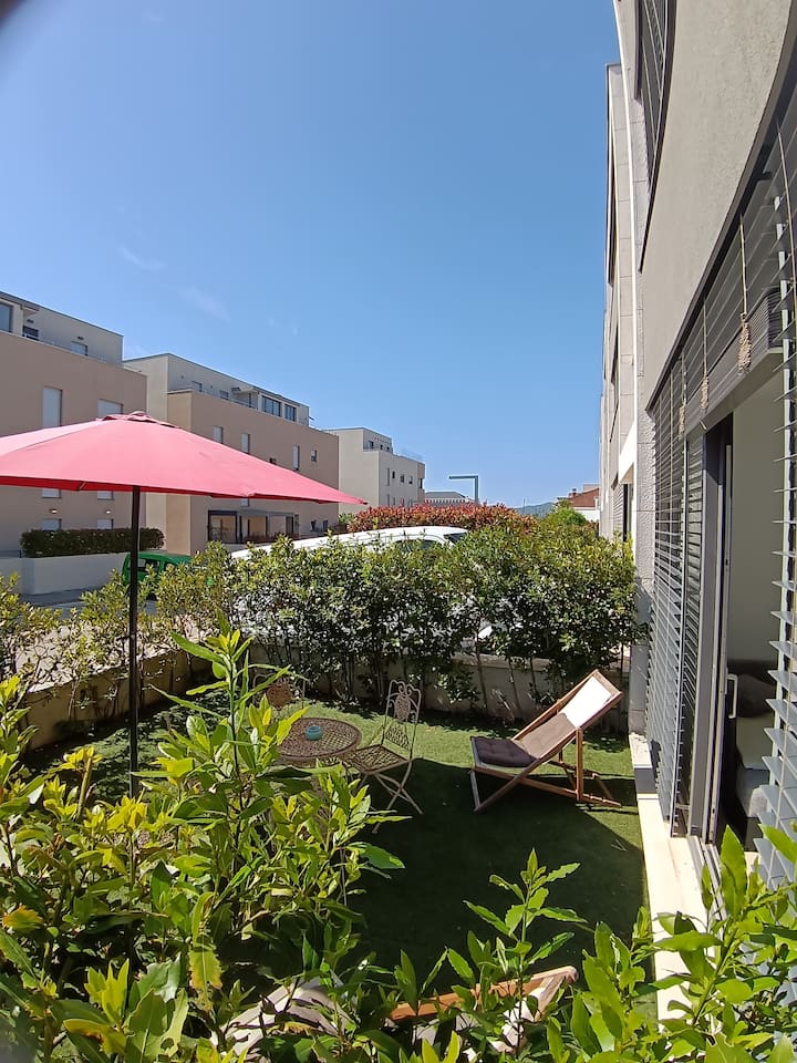 Quiet Garden Apartment Near Beach · Parking & Wifi - Kroatien