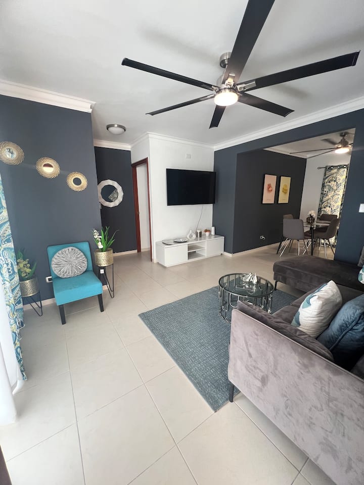 Hermoso Apartamento Con 2 Habitaciones Y 2 Baños - Punta Cana