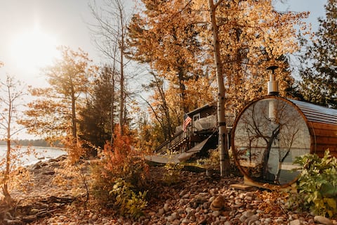 Beautiful waterfront home on Lake Superior