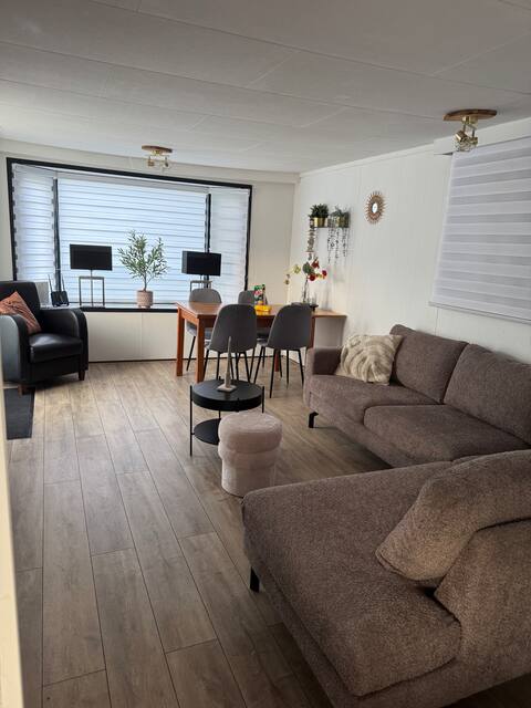 Cozy chalet in a wooded area