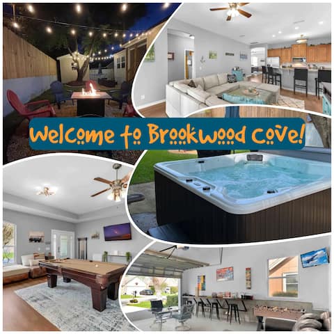 Brookwood Cove/Jacuzzi/Game Rooms/Fire Pit/Grill