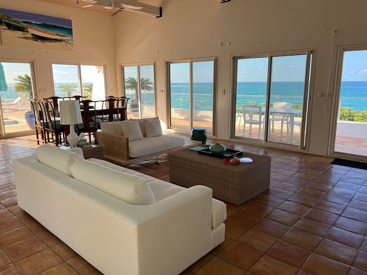Waterfront Pickleball/tennis/pool Secluded Villa - Anguilla
