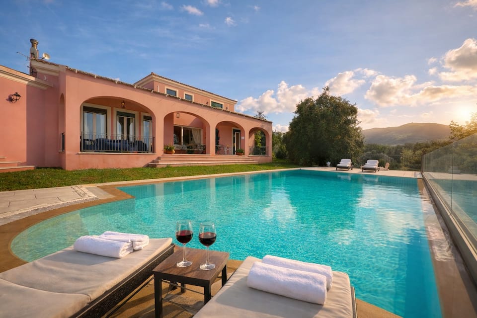 Villa Olea Corfu – Privater Pool & freier Blick über Korfu — Foto 1