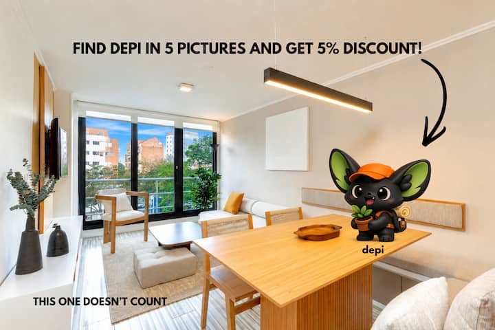 Stunning & Cozy 2brapt W/acs In Perfect Location! - Medellín