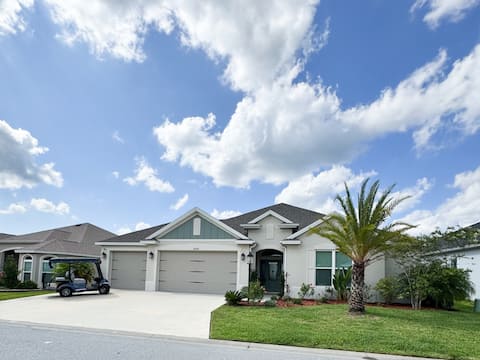 Villages-Waterfrnt, 3 king bds/2.5Ba+golf crt